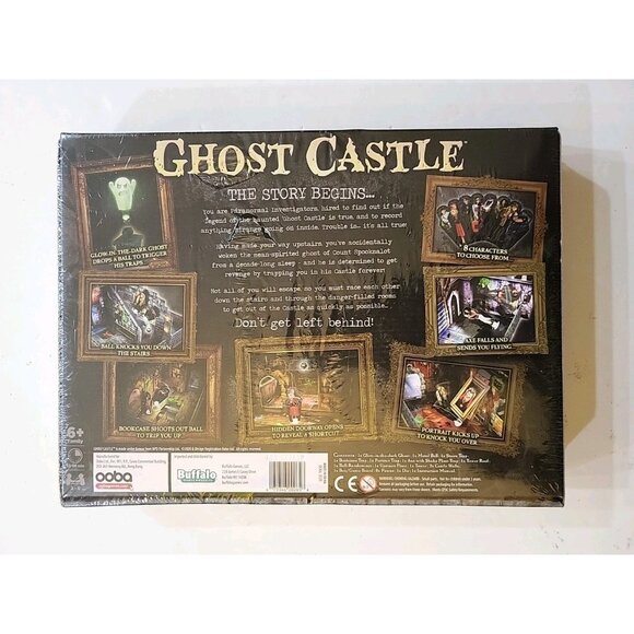 Ghost Castle Board Game Buffalo Games 2020 Halloween Favorite NEW FACTORY SEALED - Picture 2 of 6